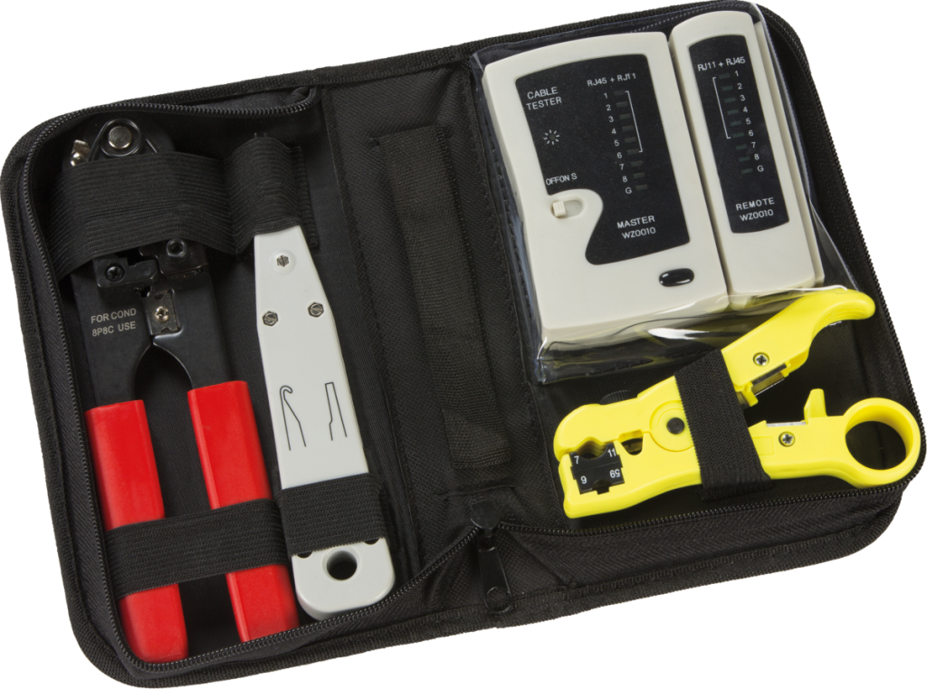 Structured Wiring Data and Network Installation Tool Kit MDE Electrical