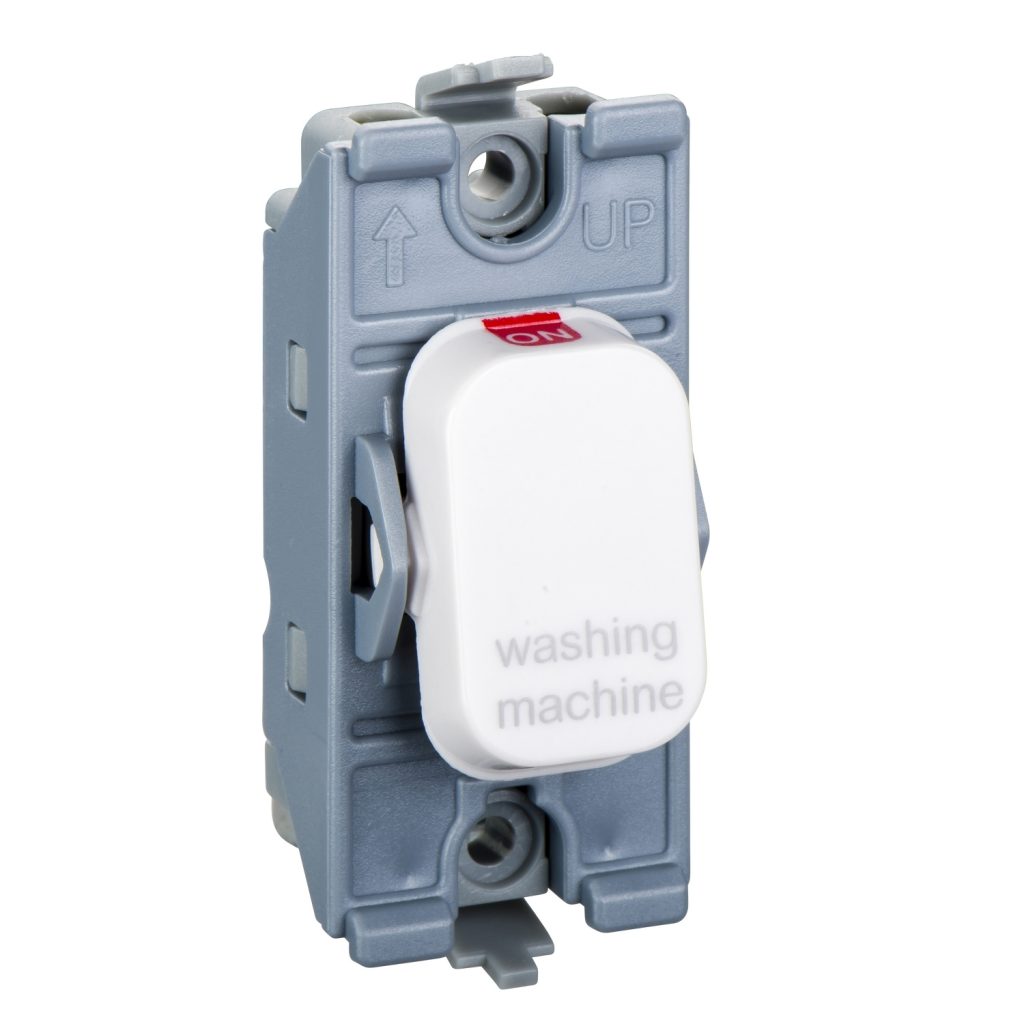 Lisse 2pole switch module washing machine 20AX white MDE