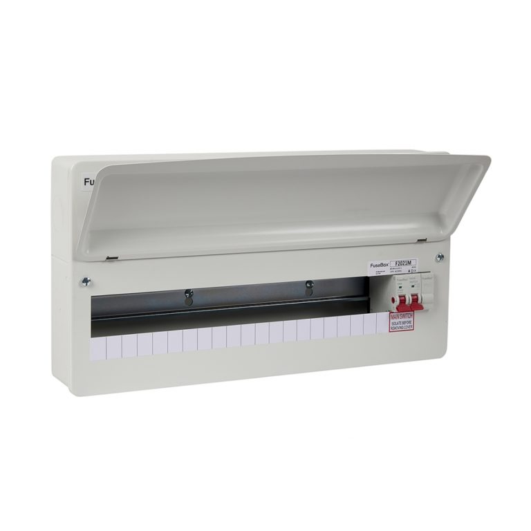 FuseBox F2021M 21 Way RCBO Consumer Unit MDE Electrical